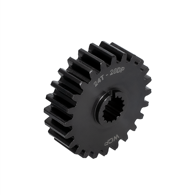 WCP-1387 - 24t 1/2" Wide Steel Spur Gear (20 DP, 8mm SplineXS Bore)