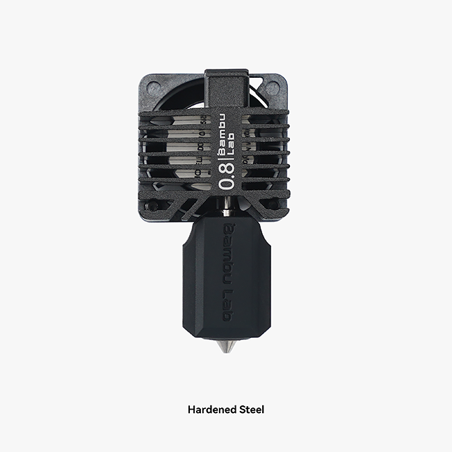 0.8mm Hardened Steel Complete Hotend with Nozzle, X1E