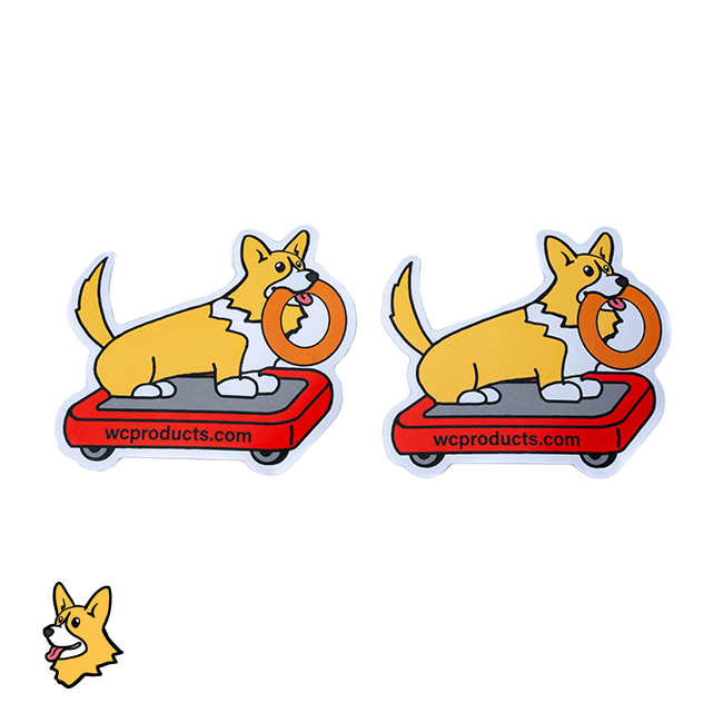 WCP-1597 - WCP Corgi Note 2024 Sticker