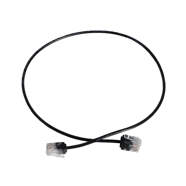 1.5ft Slim Ethernet Cable (32AWG, Ultra Short Boot)