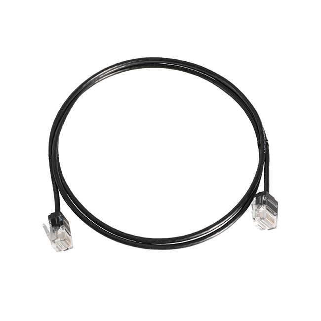 3ft Slim Ethernet Cable (32AWG, Ultra Short Boot)