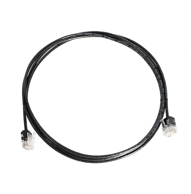 5ft Slim Ethernet Cable (32AWG, Ultra Short Boot)