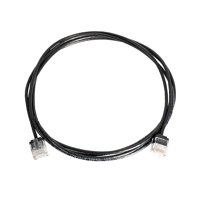 6ft Slim Ethernet Cable (32AWG, Ultra Short Boot)
