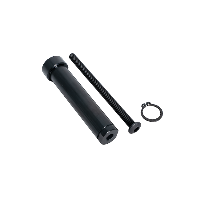 2-3/4" L x 1/2" OD Stub Shaft (Aluminum, 1/4" Bore) (2-Pack)