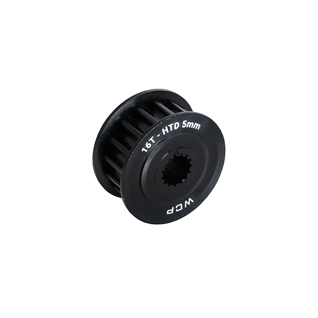 16t x 9mm Wide Aluminum Pulley (HTD 5mm, 8mm SplineXS Bore)