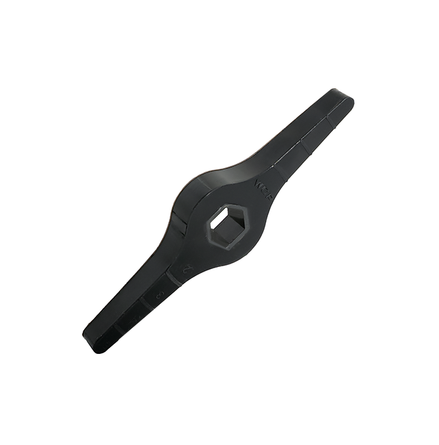 2T x 5" OD x 1/2" Wide Flex Wheel (1/2" Hex, 45A)