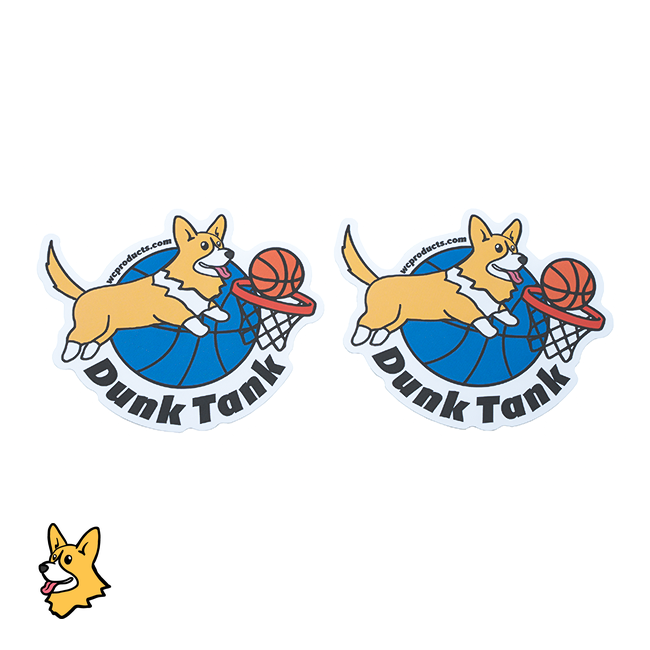 WCP-1827 - WCP Dunk Tank Corgi 2024 Sticker