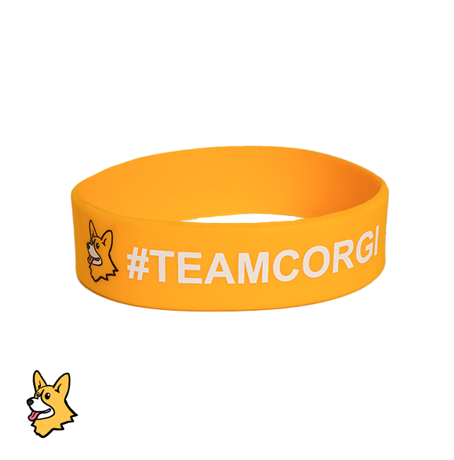 WCP-1882 - WCP #TEAMCORGI Wrist Band