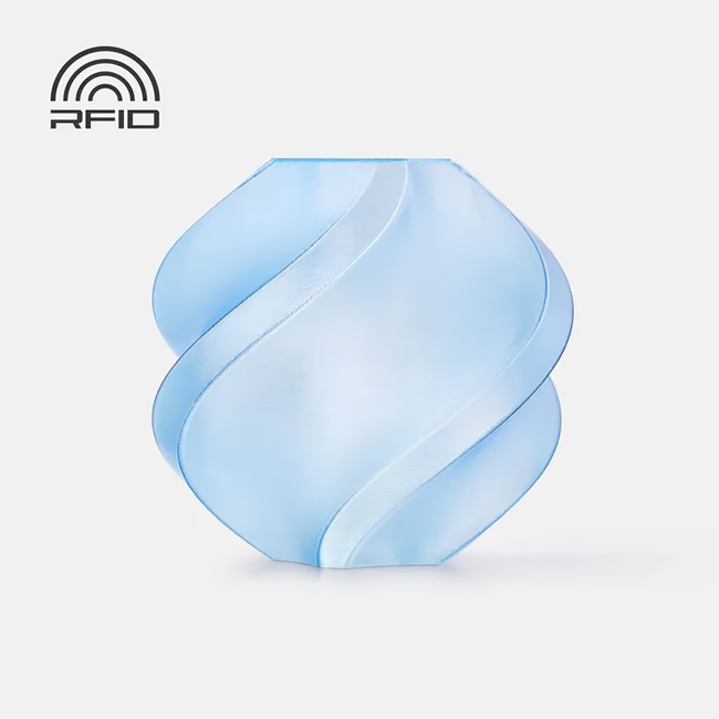 Bambu Lab Translucent Light Blue PETG Translucent (1.75mm, 1KG Spool)