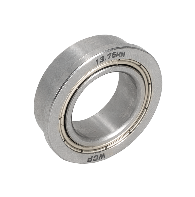 WCP-2057 - 13.75mm (1/2" Rounded Hex) ID x 0.875" OD x 0.281" WD (Flanged Bearing)