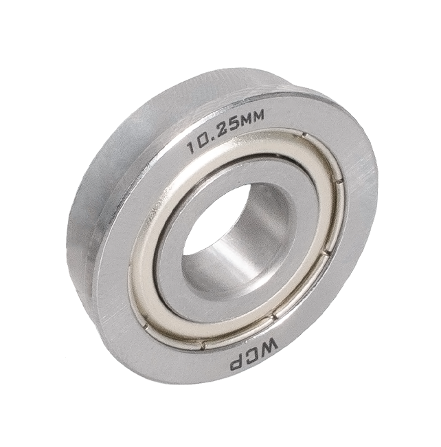 WCP-2061 - 10.25mm (3/8" Rounded Hex) ID x 1.000" OD x 0.281" WD (Flanged Bearing)