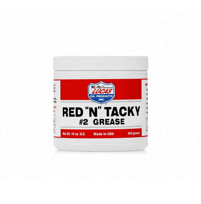WCP-2209 - Lucas Grease Red N Tacky Tub (16 OZ)