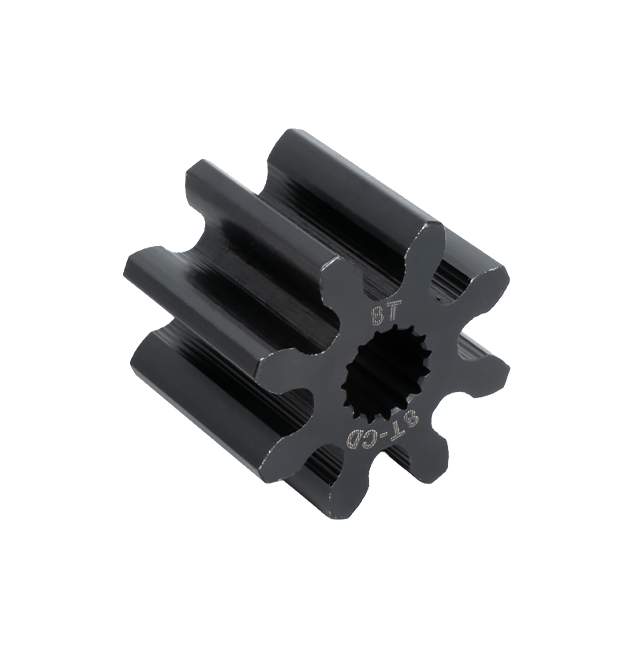 WCP-2250 - 8t Steel Spur Gear (10 DP, 8mm SplineXS Bore)