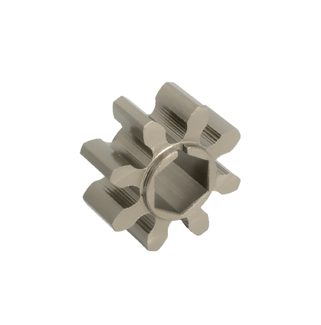 WCP-2252 - 8t Aluminum Spur Gear (10 DP, 3/8" Hex Bore)