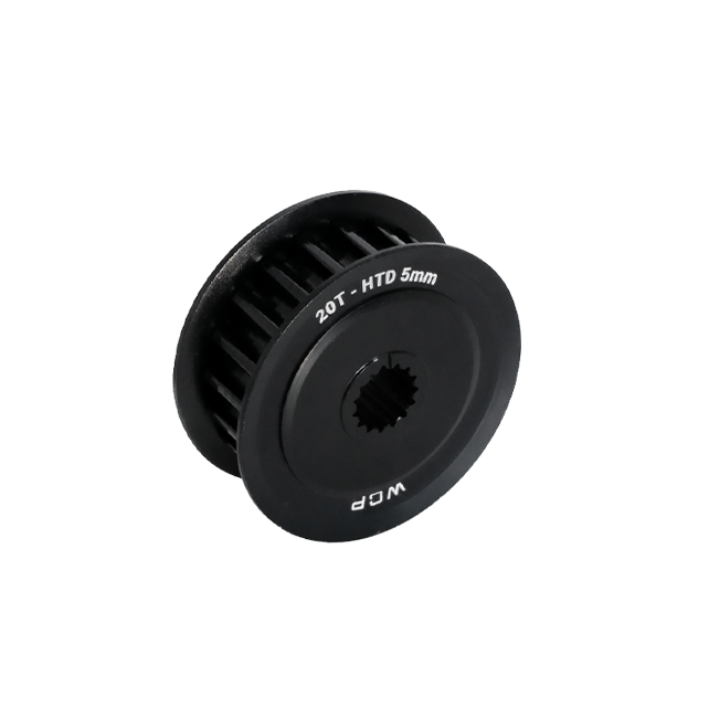 WCP-2254 - 20t x 9mm Wide Aluminum Pulley (HTD 5mm, 8mm SplineXS Bore)