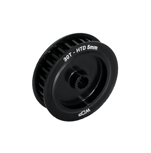 WCP-2256 - 30t x 9mm Wide Aluminum Pulley (HTD 5mm, 8mm SplineXS Bore)