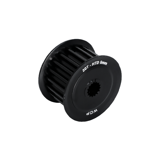 WCP-2259 - 20t x 15mm Wide Aluminum Pulley (HTD 5mm, 8mm SplineXS Bore)