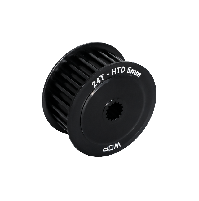 WCP-2260 - 24t x 15mm Wide Aluminum Pulley (HTD 5mm, 8mm SplineXS Bore)