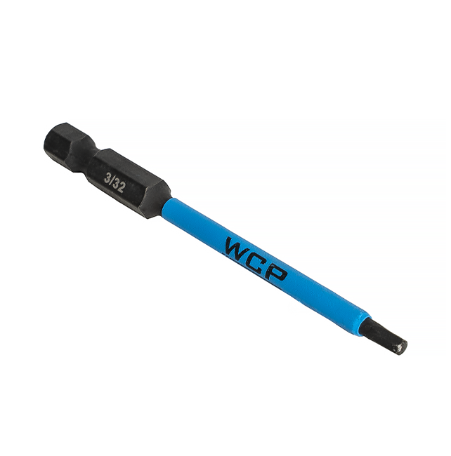 3/32" Hex Bits (75mm Length, 2-Pack)