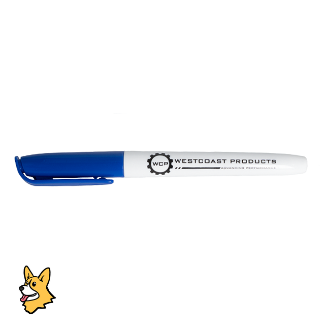 WCP-2325 - WCP Logo Dry Erase Marker (Blue, 6-Pack)