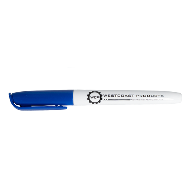 WCP Logo Dry Erase Marker (Blue, 6-Pack)