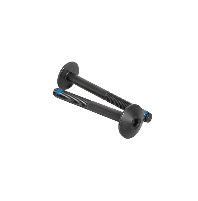 #10-32 x 2.000" L PHCS Heavy Duty (Steel, Black Oxide) (10-Pack)