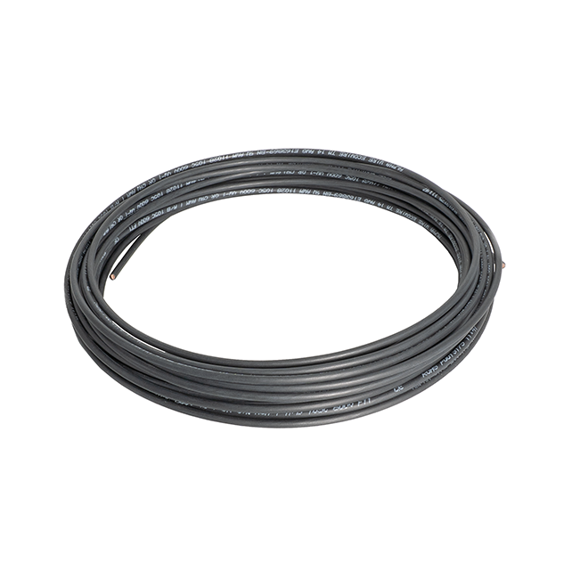 14AWG Black Thin Insulation Wire (25-feet)