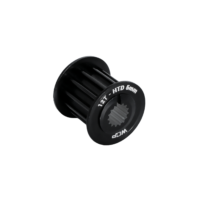 WCP-2577 - 12t x 15mm Wide Aluminum Pulley (HTD 5mm, 8mm SplineXS Bore)