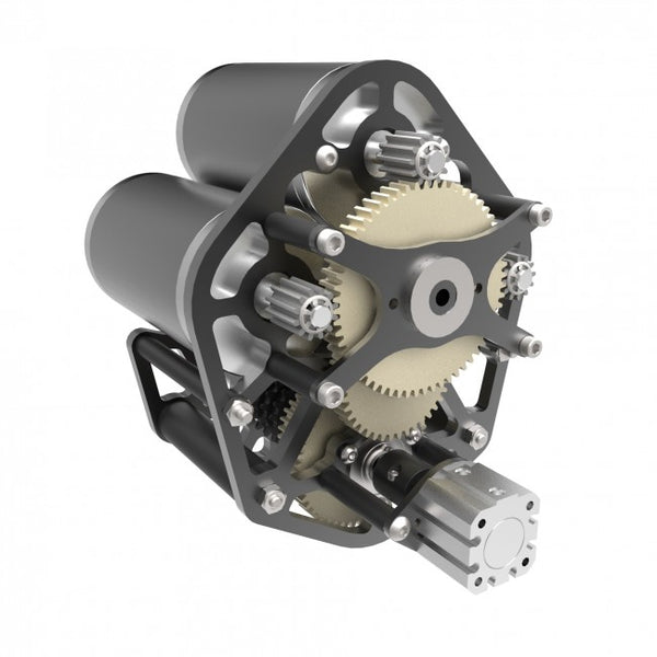 WCP Flipped Gearbox (Dog Shifter, 3 Stages) WestCoast Products